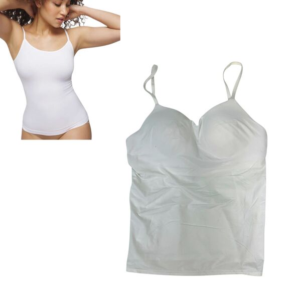 Soma Endless Luxe Wireless Bra Top Bright White Size Medium NEW with Tags Other - Picture 1 of 7